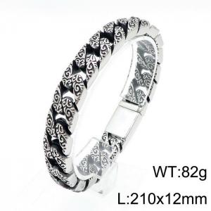 Stainless Steel Bracelet(Men) - KB139273-KJX