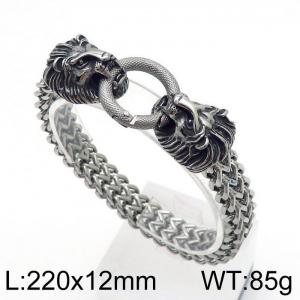 Stainless Steel Bracelet(Men) - KB139278-Z
