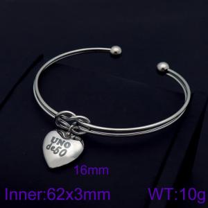 Stainless Steel Bangle - KB139286-Z