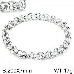 Stainless Steel Bracelet(Men) - KB139513-Z