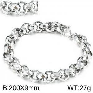 Stainless Steel Bracelet(Men) - KB139514-Z