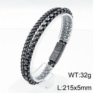 Stainless Steel Bracelet(Men) - KB139645-KFC