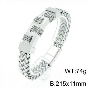 Stainless Steel Bracelet(Men) - KB139688-KFC