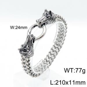 Stainless Steel Bracelet(Men) - KB139883-KJX