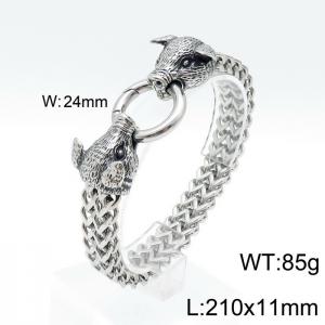 Stainless Steel Bracelet(Men) - KB139885-KJX