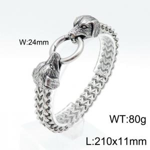 Stainless Steel Bracelet(Men) - KB139886-KJX