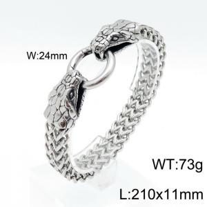 Stainless Steel Bracelet(Men) - KB139889-KJX