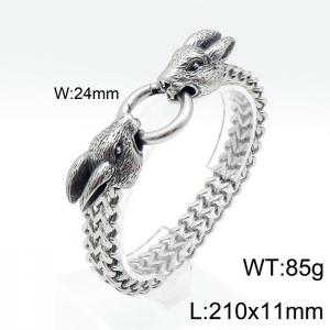 Stainless Steel Bracelet(Men) - KB139891-KJX