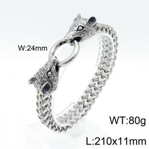 Stainless Steel Bracelet(Men) - KB139893-KJX