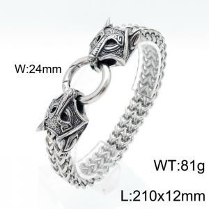 Stainless Steel Bracelet(Men) - KB140350-KJX