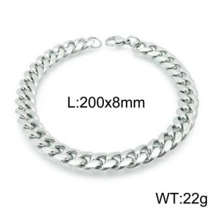 Stainless Steel Bracelet(Men) - KB142665-Z