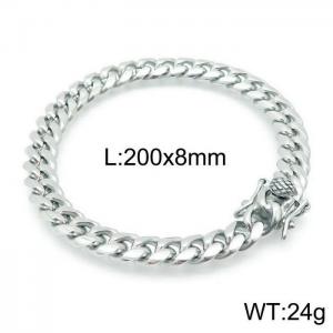 Stainless Steel Bracelet(Men) - KB142668-Z
