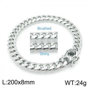 Stainless Steel Bracelet(Men) - KB142670-Z