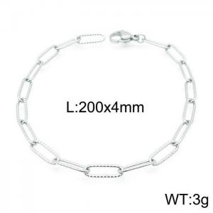 Stainless Steel Bracelet(Men) - KB142676-Z