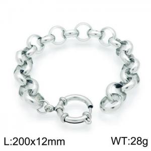 Stainless Steel Bracelet(Men) - KB143411-Z