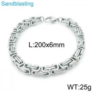 Stainless Steel Bracelet(Men) - KB143416-Z