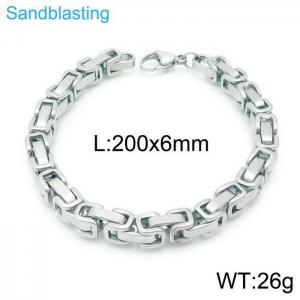 Stainless Steel Bracelet(Men) - KB143417-Z