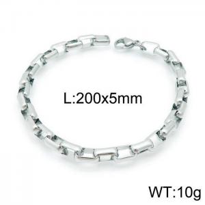 Stainless Steel Bracelet(Men) - KB143426-Z