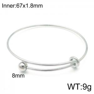 Stainless Steel Bangle - KB143430-Z