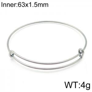 Stainless Steel Bangle - KB143434-Z