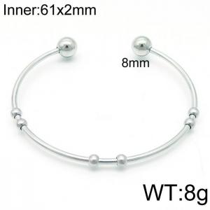 Stainless Steel Bangle - KB143435-Z