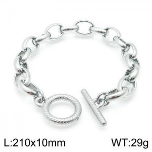 Stainless Steel Bracelet(Men) - KB143869-Z