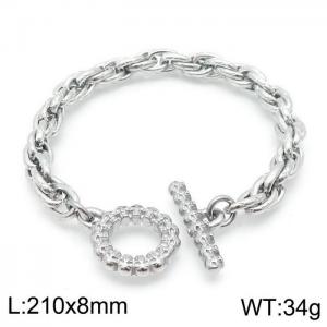 Stainless Steel Bracelet(Men) - KB143886-Z