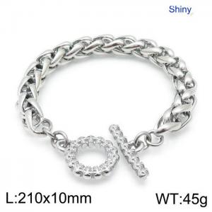 Stainless Steel Bracelet(Men) - KB143890-Z