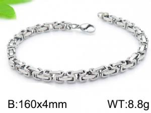Stainless Steel Bracelet(Men) - KB143911-Z