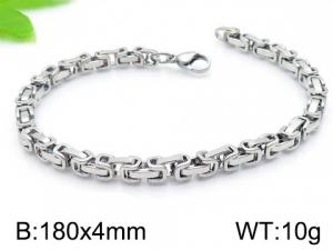 Stainless Steel Bracelet(Men) - KB143912-Z