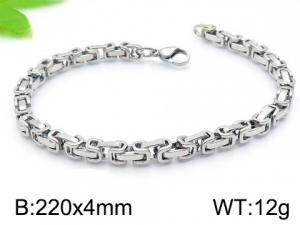 Stainless Steel Bracelet(Men) - KB143913-Z