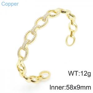 Copper Bangle - KB144304-JT