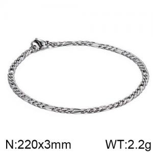 Stainless Steel Bracelet(Men) - KB144347-Z