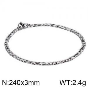 Stainless Steel Bracelet(Men) - KB144348-Z