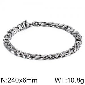 Stainless Steel Bracelet(Men) - KB144360-Z