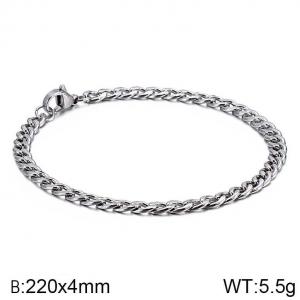 Stainless Steel Bracelet(Men) - KB144375-Z