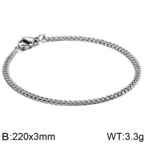 Stainless Steel Bracelet(Men) - KB144403-Z