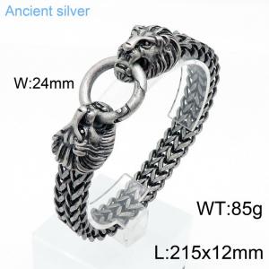 Stainless Steel Bracelet(Men) - KB144416-KFC