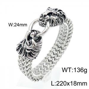 Stainless Steel Bracelet(Men) - KB144495-KFC