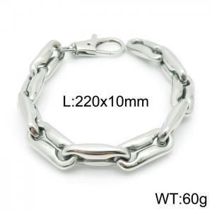 Stainless Steel Bracelet(Men) - KB144580-Z