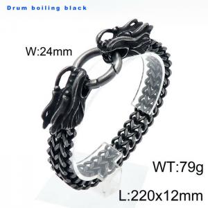 Stainless Steel Bracelet(Men) - KB144583-KJX