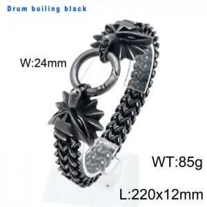 Stainless Steel Bracelet(Men) - KB144585-KJX