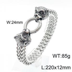 Stainless Steel Bracelet(Men) - KB144588-KJX