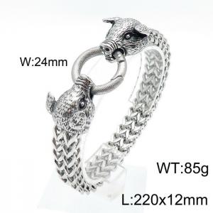 Stainless Steel Bracelet(Men) - KB144589-KJX