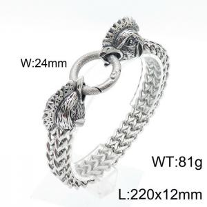 Stainless Steel Bracelet(Men) - KB144596-KJX