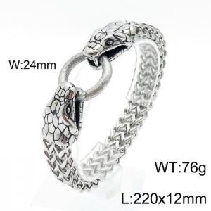 Stainless Steel Bracelet(Men) - KB144598-KJX
