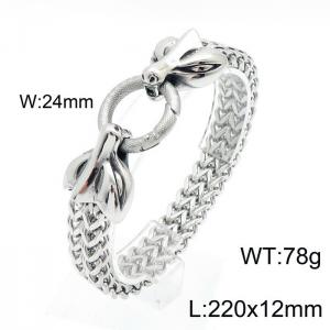 Stainless Steel Bracelet(Men) - KB144600-KJX