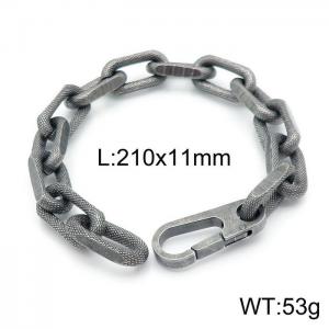 Stainless Steel Bracelet(Men) - KB144720-KFC