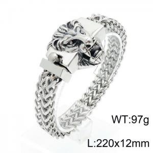 Stainless Steel Bracelet(Men) - KB144768-KFC