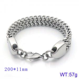 Stainless Steel Bracelet(Men) - KB144811-KFC